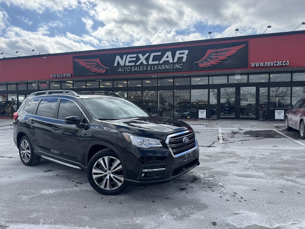 2019 Subaru ASCENT LIMITED 8 PASS AWD LEATHER SUNROOF NAV B/SPOT CAME
