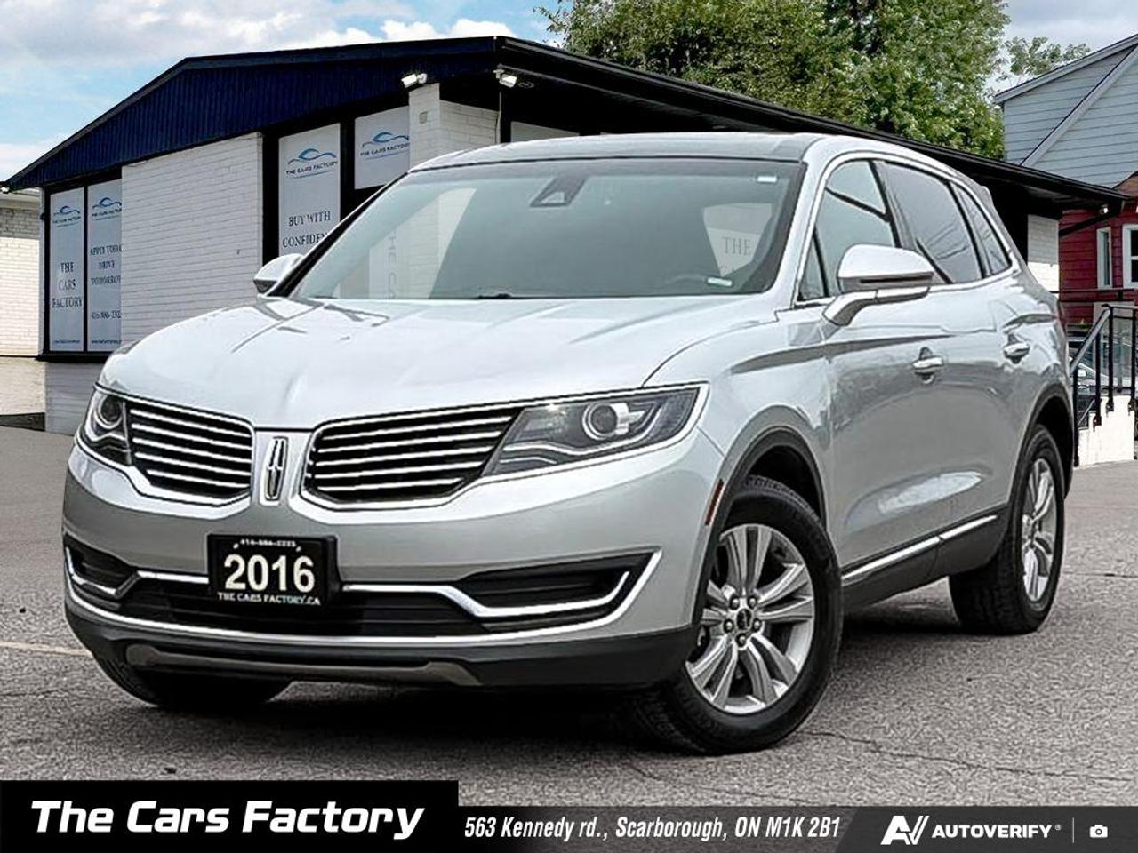 <p data-start=0 data-end=81>2016 Lincoln MKX Reserve AWD &mdash; One Owner | No Accidents | Fully Loaded Luxury SUV</p><p data-start=83 data-end=410>Step into true luxury with this stunning 2016 Lincoln MKX Reserve AWD &mdash; a perfect blend of comfort, performance, and sophistication. This vehicle has been meticulously maintained by its single owner and comes with a clean, accident-free history, making it a standout choice for anyone seeking peace of mind and premium quality.</p><p data-start=412 data-end=700>From the moment you see it, the MKX impresses with its sleek design and upscale presence, complemented by stylish alloy wheels. Inside, you&rsquo;re welcomed by a beautifully crafted leather interior that is exceptionally clean and well cared for, offering a quiet and refined cabin experience.</p><p data-start=702 data-end=988>Enjoy every drive with a massive panoramic sunroof that fills the interior with natural light, while the advanced navigation system ensures you always stay on the right path. The backup camera and blind spot monitoring system add an extra layer of safety and confidence wherever you go.</p><p data-start=990 data-end=1221>Comfort is second to none with heated and cooled front seats, as well as heated rear seats &mdash; perfect for Canadian weather all year round. The powerful air conditioning system blows ice cold, keeping you cool during hot summer days.</p><p data-start=1223 data-end=1452>Convenience features include push-button start, remote starter, and a power liftgate, making everyday use effortless. The smooth and capable All-Wheel Drive system provides excellent handling and stability in all road conditions.</p><p data-start=1454 data-end=1611>This MKX delivers a quiet, smooth ride that truly defines luxury driving. It has been exceptionally well kept inside and out and is ready for its next owner.</p><p data-start=1613 data-end=1716>If youre looking for a clean, fully loaded luxury SUV that stands out from the rest &mdash; this is the one.</p><p data-start=1718 data-end=1783 data-is-last-node= data-is-only-node=>Serious buyers only. Don&rsquo;t miss out &mdash; book your test drive today!</p><p data-start=1718 data-end=1783 data-is-last-node= data-is-only-node=>Available for $13,990 cash, or financed from $11,990 (6.99% O.A.C., finance fee applies).</p><p data-start=1330 data-end=1360>Welcome to The Cars Factory!</p><p data-start=1362 data-end=1444>Your Premier Destination for Quality Pre-Owned Vehicles in Scarborough, Ontario!</p><p data-start=1446 data-end=1579>Located at 563 Kennedy Rd., Scarborough, Ontario, Canada</p><p data-start=1446 data-end=1579>Appointments Available &ndash; Personalized, hassle-free service just for you!</p><p data-start=1581 data-end=2010>CERTIFIED VEHICLES YOU CAN TRUST!<br data-start=1614 data-end=1617>Drive with confidence knowing your vehicle has passed our comprehensive safety inspection &ndash; going above and beyond industry standards! We also include a fresh oil change and professional detailing before your car hits the road.<br data-start=1844 data-end=1847>Certification Package available for only $899.<br data-start=1893 data-end=1896>Note: Vehicles are not drivable unless certified and e-tested. All trade-ins welcome! Taxes and licensing extra.</p><p data-start=2012 data-end=2293>EASY FINANCING &ndash; APPROVALS MADE SIMPLE!<br data-start=2051 data-end=2054>No credit? New to Canada? Struggling with past credit history? We specialize in getting you approved! Our expert finance team will work with you no matter your situation &ndash; whether it&rsquo;s a history of bankruptcy, collections, or bad credit.</p><ul data-start=2295 data-end=2448><li data-start=2295 data-end=2345><p data-start=2297 data-end=2345>On-the-spot financing &ndash; Get approved instantly</p></li><li data-start=2346 data-end=2392><p data-start=2348 data-end=2392>Bad credit? You&rsquo;re still likely to qualify</p></li><li data-start=2393 data-end=2448><p data-start=2395 data-end=2448>Take control and start rebuilding your credit today</p></li></ul><p data-start=2450 data-end=2511>Please note: Financing is subject to an administrative fee.</p><p data-start=2513 data-end=2803>PEACE OF MIND WITH EXTENDED WARRANTIES!<br data-start=2552 data-end=2555>Don&rsquo;t leave your vehicle&rsquo;s future to chance! Protect your investment with an eligible extended warranty. We offer customizable coverage options that give you the peace of mind you deserve. Speak with our team to find the best plan for your needs!</p><p data-start=2805 data-end=3070>NO-HAGGLE PRICING &ndash; THE BEST DEAL, GUARANTEED!<br data-start=2851 data-end=2854>The Cars Factory ensures you get the best price from day one! With no-haggle pricing and constant market monitoring, we guarantee you&rsquo;re always getting an unbeatable deal. No surprises, no stress &ndash; just pure value!</p><p data-start=3072 data-end=3102>Why Choose The Cars Factory?</p><p data-start=3104 data-end=3352>At The Cars Factory, we put quality, transparency, and customer satisfaction at the forefront of everything we do. Our goal is to deliver the best experience for every customer, with a focus on making your car-buying journey smooth and enjoyable.</p><p data-start=3354 data-end=3500>Book your appointment today and discover why The Cars Factory is the smart choice for your next vehicle! Don&rsquo;t miss out on our unbeatable deals!</p><hr data-start=3502 data-end=3507><p>&nbsp;<span data-start=3509 data-end=3524>Disclaimer:</span> All vehicles are subject to HST, licensing fees, and a $22 OMVIC fee.</p>
