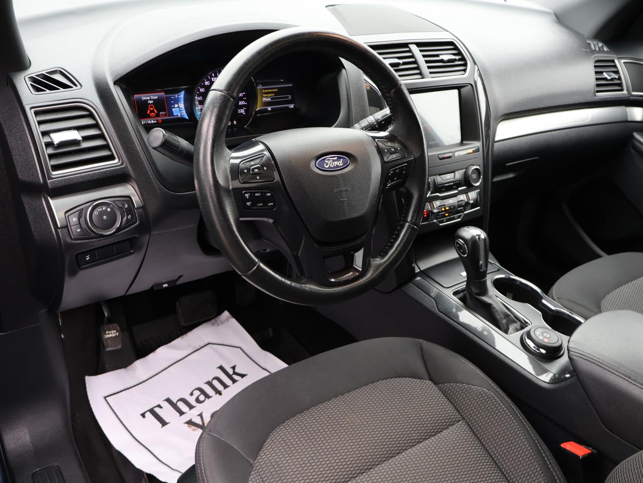 2019 Ford Explorer XLT ECO 4WD CERTIFIED *7 SEATS*FORD MAINTAIN* CAMERA NAV BLUETOOTH HEATED SEATS SUNROOF CRUISE ALLOYS Photo