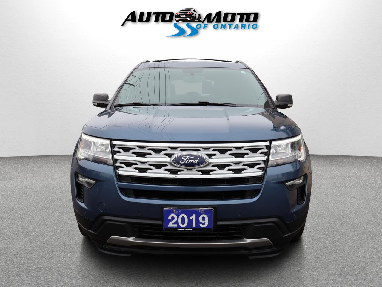 2019 Ford Explorer XLT ECO 4WD CERTIFIED *7 SEATS*FORD MAINTAIN* CAMERA NAV BLUETOOTH HEATED SEATS SUNROOF CRUISE ALLOYS Photo