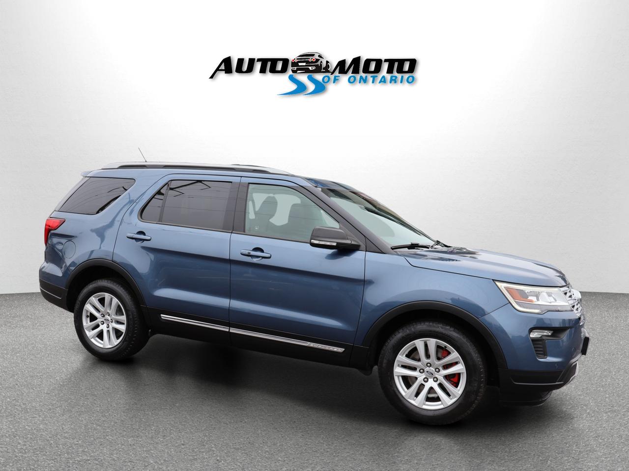 2019 Ford Explorer XLT ECO 4WD CERTIFIED *7 SEATS*FORD MAINTAIN* CAMERA NAV BLUETOOTH HEATED SEATS SUNROOF CRUISE ALLOYS Photo