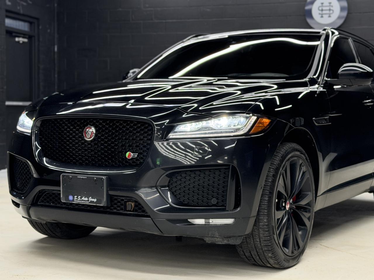 2020 Jaguar F-PACE S AWD|NAV|BACKUP|BUCKET SEATS|LKA|BSM|HUD| Photo