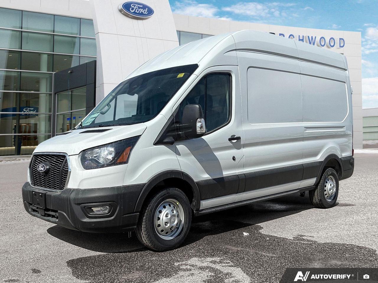 Experience the future of commercial transport with the 2026 Ford Transit Cargo Van T-250. This cutting-edge vehicle combines versatility, efficiency, and advanced technology to revolutionize your business operations.

Key Features:
- All-Wheel Drive for superior traction and stability
- Flex Fuel Capability for eco-friendly and cost-effective fuel options
- Collision Mitigation-Front for enhanced safety
- Rain Detecting Variable Intermittent Wipers for improved visibility
- Electric Power-Assist Steering for effortless maneuverability
- Spacious cargo area with sliding rear passenger side door
- Advanced security features including Securilock Anti-Theft Ignition

Take your business to the next level with the 2026 Ford Transit Cargo Van. Reserve yours today or schedule a test drive to experience its capabilities firsthand. Our team at Birchwood Ford is ready to answer any questions and guide you through the purchasing process. Dont miss this opportunity to elevate your fleet with the latest in commercial vehicle innovation.
Birchwood Ford is your choice for New Ford vehicles in Winnipeg. 

At Birchwood Ford, we hold ourselves to the highest standard. Our number one focus is customer satisfaction which has awarded us the Ford of Canadas Presidents Award for 5 consecutive years. This honour is presented to Ford dealers that have proven outstanding results in Sales and Customer Service Excellence.

Are you a newcomer to Canada, recent graduate, first time car buyer or physically challenged? Ask us about our exclusive rebates and how they may apply to you.
 
Interested in seeing/hearing more? Book a test drive or give us a call at (204) 661-9555 and we can help you with whatever you need!

Dealer permit #4454
Dealer permit #4454