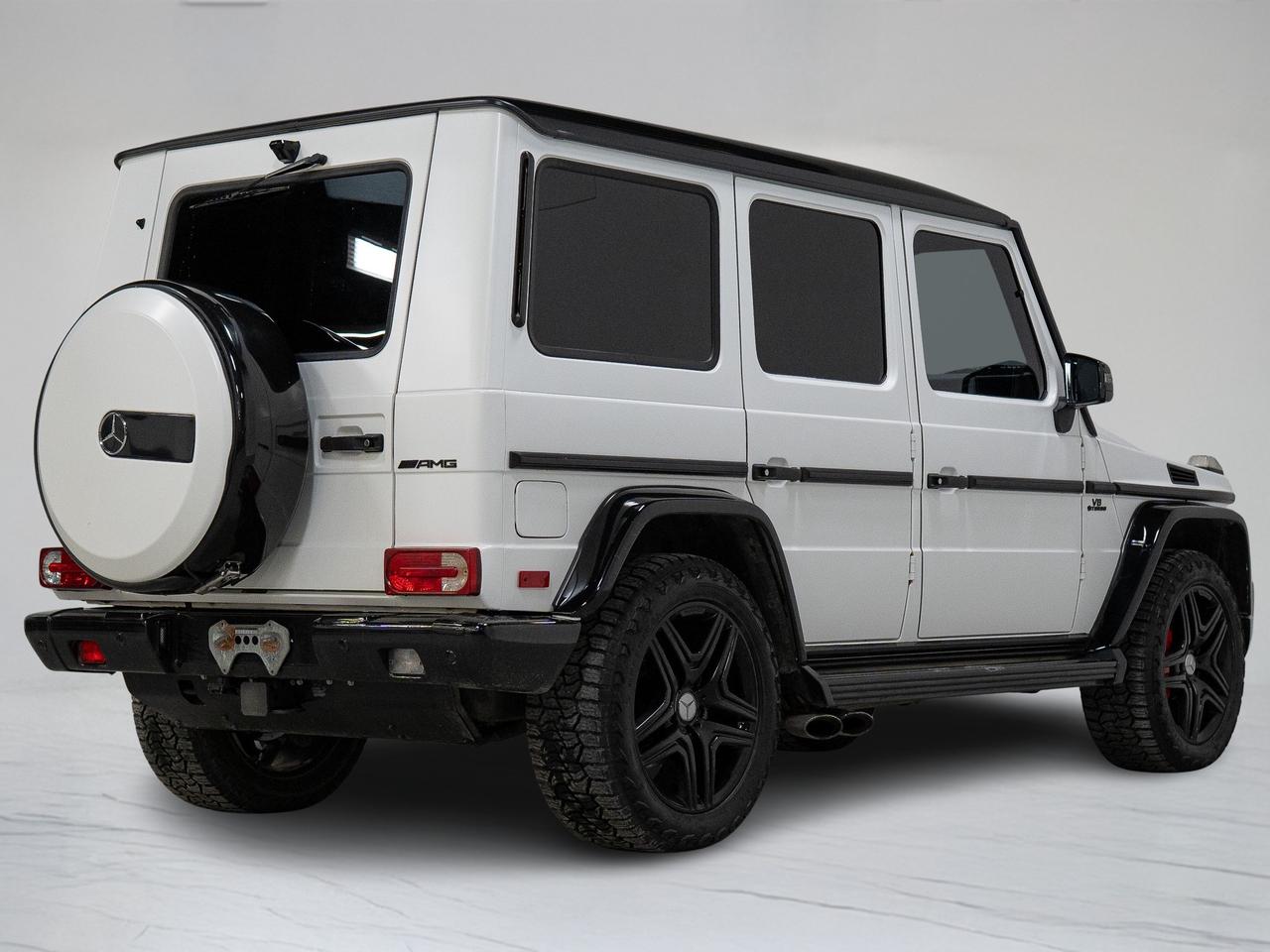 2015 Mercedes-Benz G-Class 63 | AMG | MATTE WHITE | SUNROOF | 20 IN Photo3