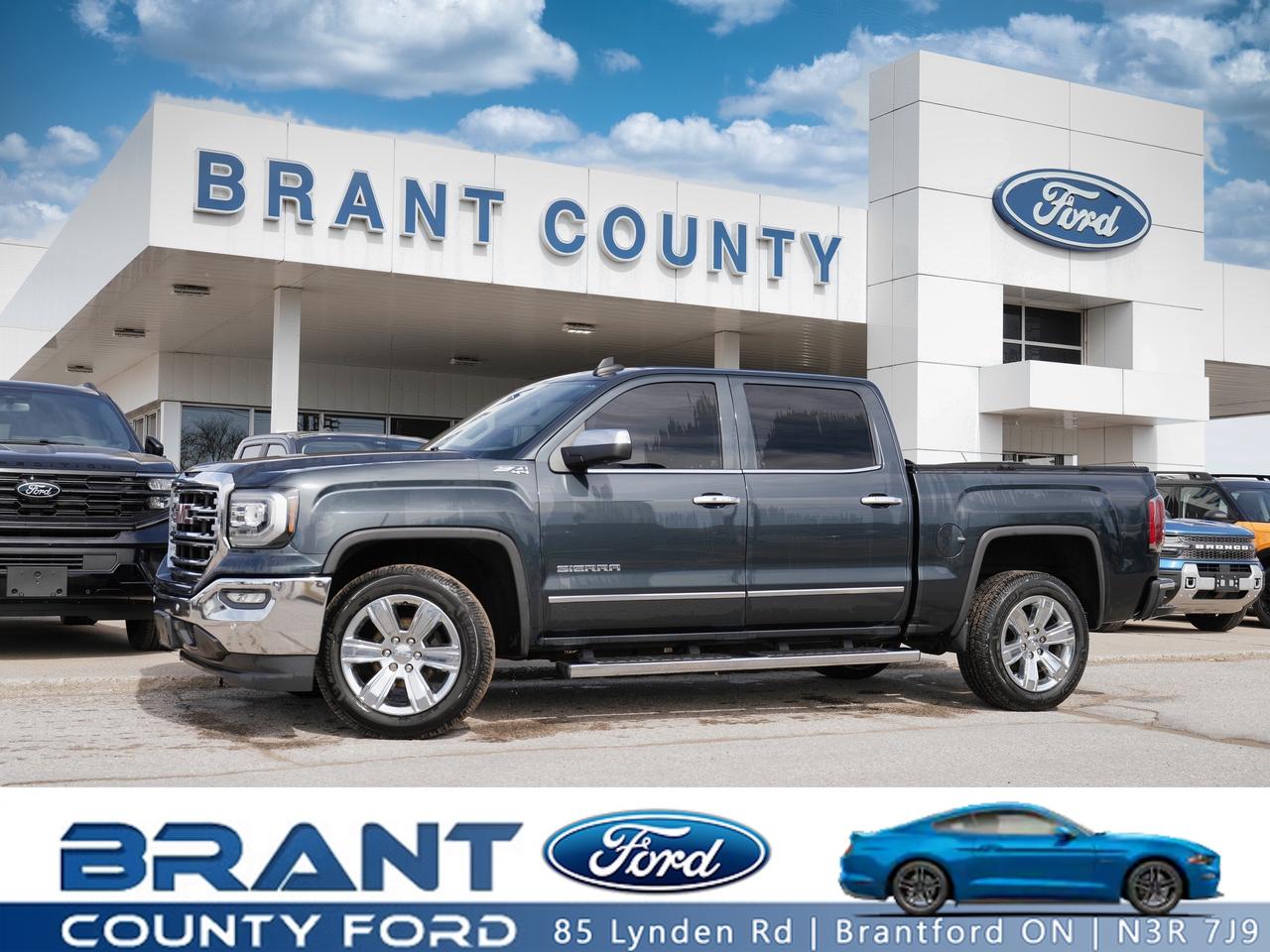 2017 GMC Sierra 1500 SLT | SUN ROOF | LEATHER | TONNEAU COVER Photo0