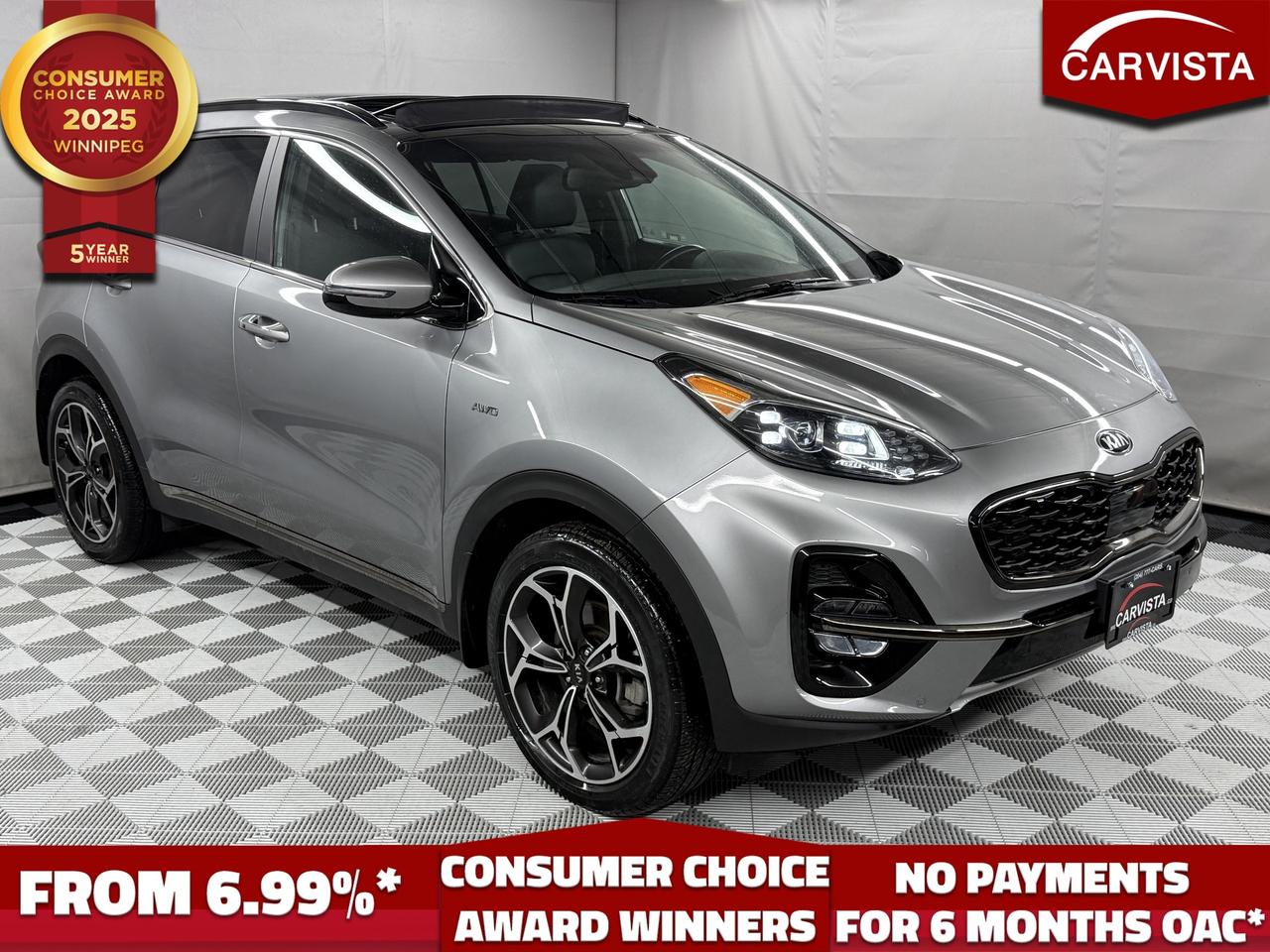 Used 2022 Kia Sportage SX-T AWD for sale in Winnipeg, MB