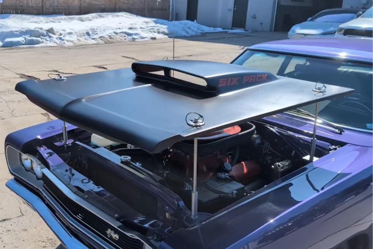 1969 Dodge Coronet Super Bee Tribute | 493 Stroker | A12 LiftOff Hood Photo