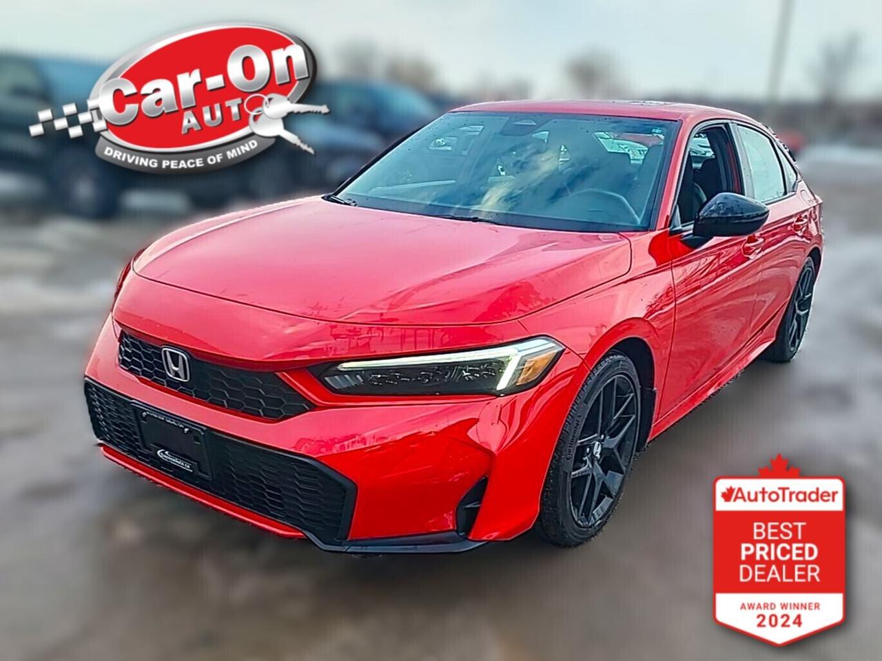 2025 Honda Civic Hybrid SPORT | ONLY 12,000KMS! | HTD SEATS | CARPLAY Photo0