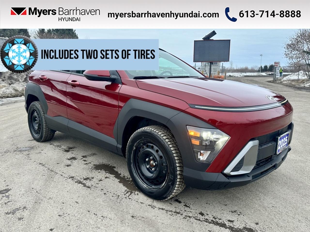 2025 Hyundai KONA Preferred Sport AWD  - Sunroof - $206 B/W Photo