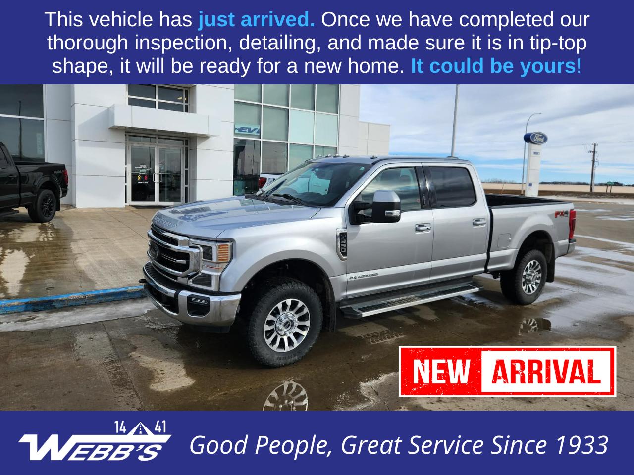 Used 2022 Ford F-350 Super Duty SRW LARIAT 4WD CREW CAB 6.75' BOX for sale in Wainwright, AB