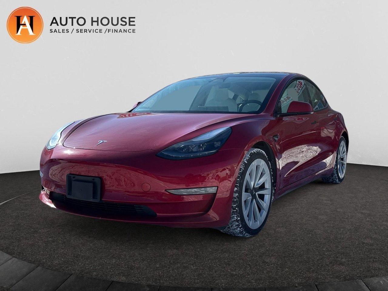 Used 2021 Tesla Model 3 LONG RANGE for sale in Calgary, AB