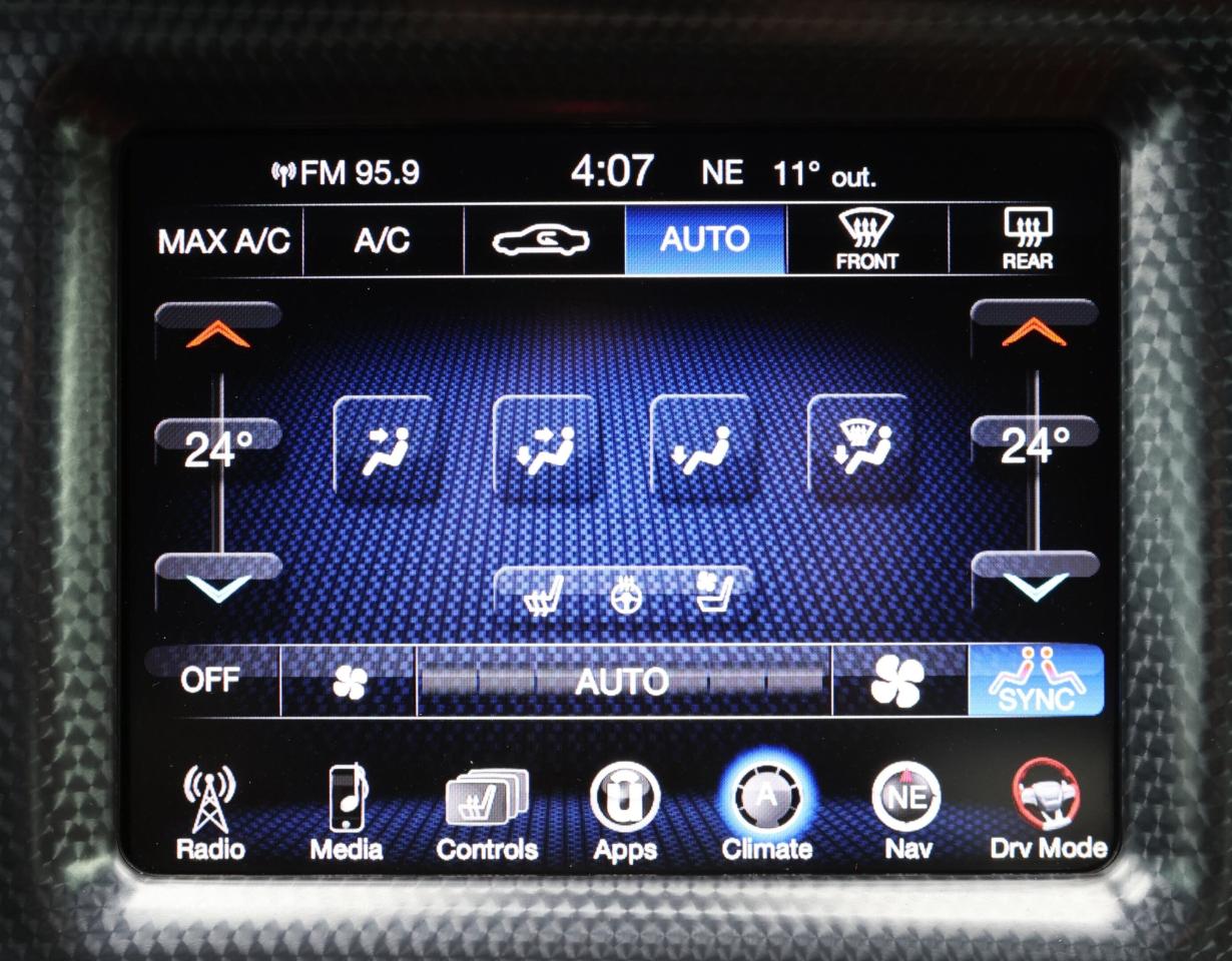 2016 Dodge Challenger SRT-HELLCAT/NAV/LEATHER/B CAM/P SEAT/H&C SEATS/HAR Photo