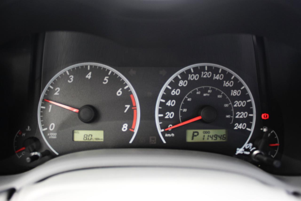 2010 Toyota Corolla Low Kilo, Service History Photo