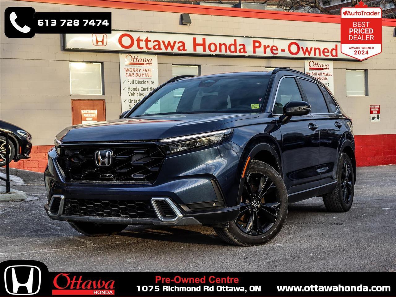 2023 Honda CR-V Hybrid Touring LEATHER NAVI SUNROOF Photo