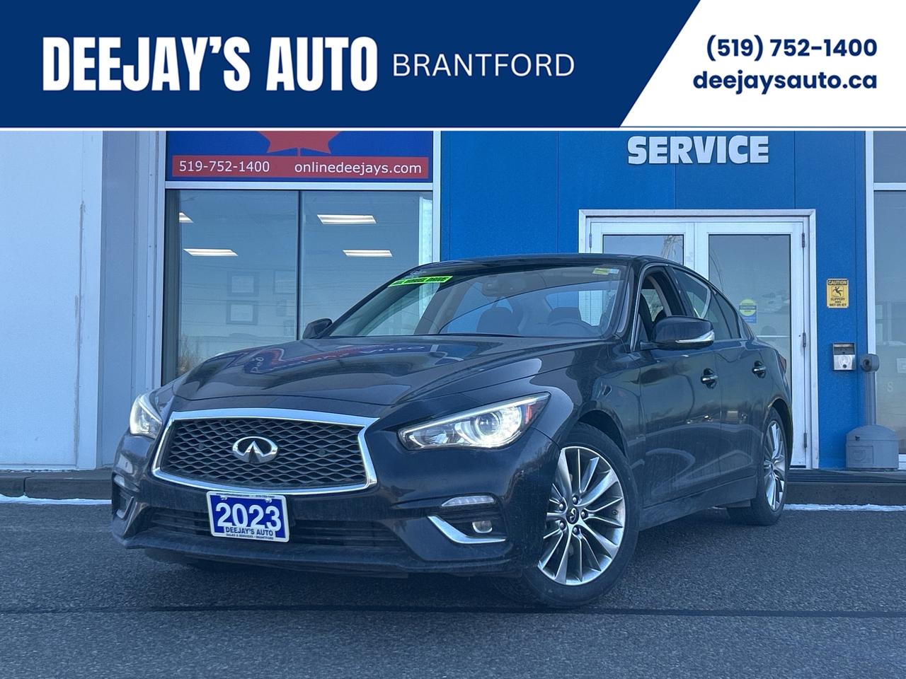2023 Infiniti Q50 LUXE   Moonroof   Leather   Clean Carfax Photo