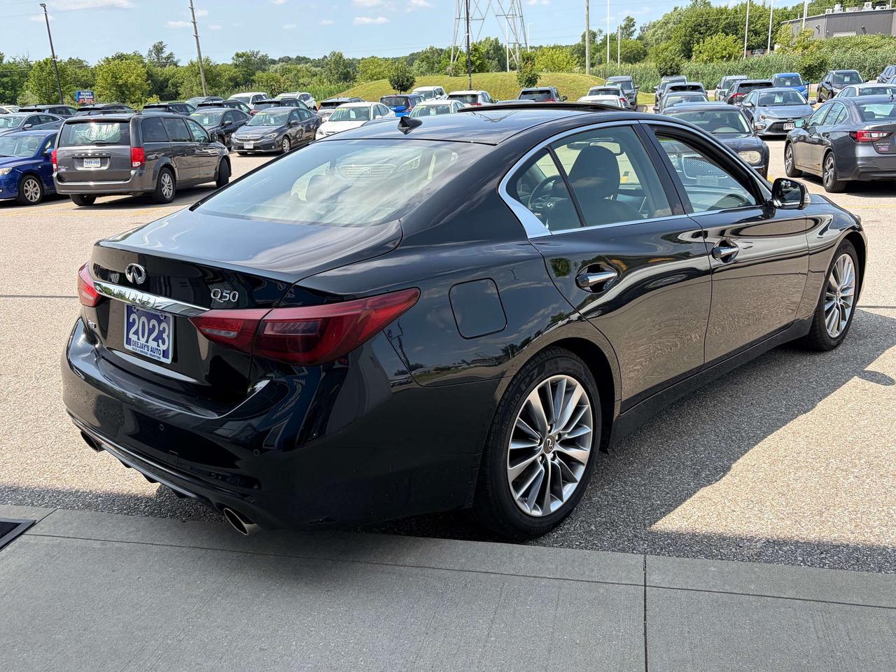 2023 Infiniti Q50 LUXE AWD Moonroof   Leather   Clean Carfax Photo