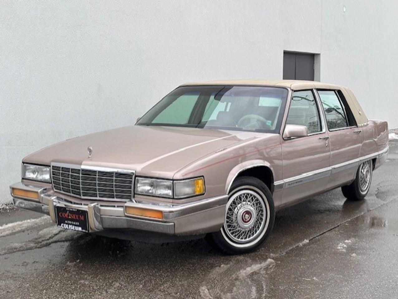 1991 Cadillac Fleetwood V8 **VINYL TOP-SENIOR DRIVEN-NO ACCIDENTS** Photo2