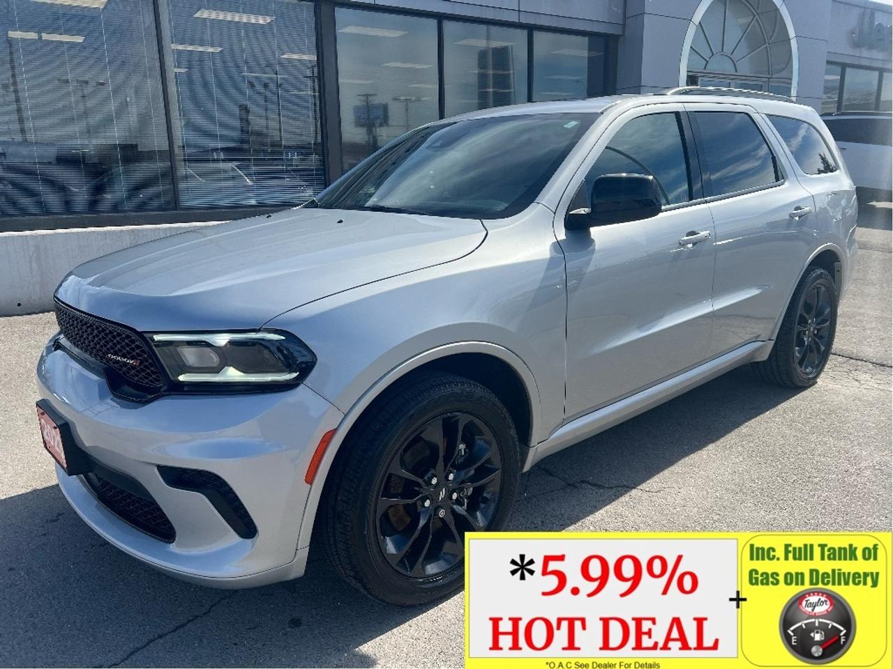 2023 Dodge Durango SXT Plus AWD Blacktop *TOW *SUN *7-PASS *LOW KMS Photo