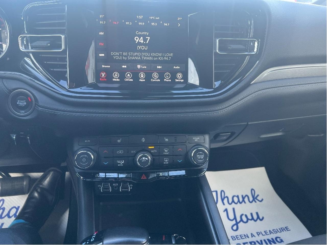 2023 Dodge Durango SXT Plus AWD Blacktop *TOW *SUN *7-PASS *LOW KMS Photo