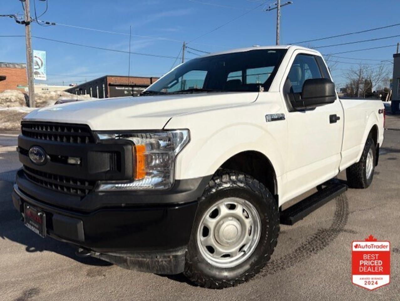 2018 Ford F-150 XL 4WD REGULAR CAB 8' LONG BOX-1 OWNER-CERTIFIED! Photo0