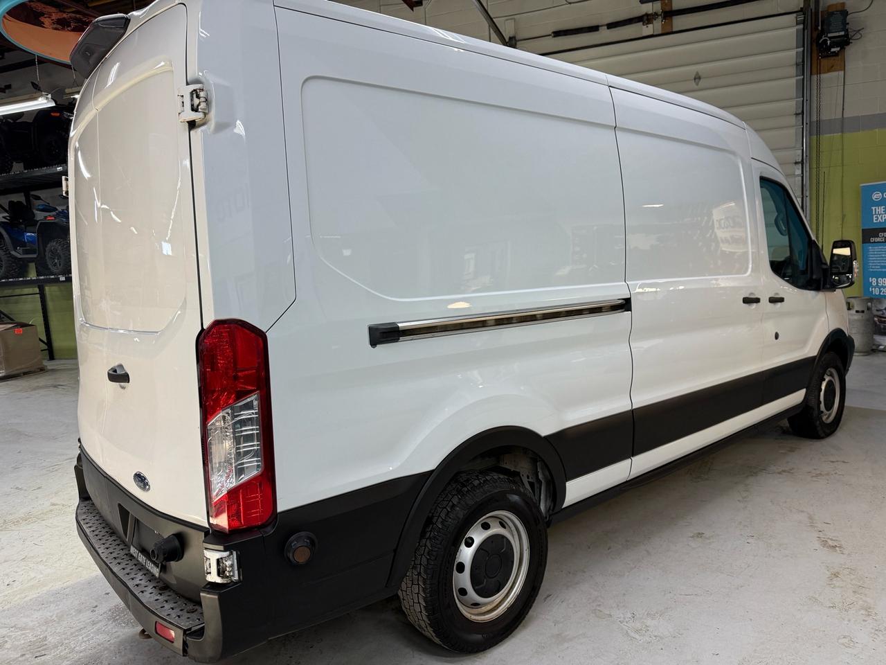 2019 Ford Transit Cargo Van T-350 148 MEDIUM ROOF  SHELVING   DIVIDER   NO ACC Photo