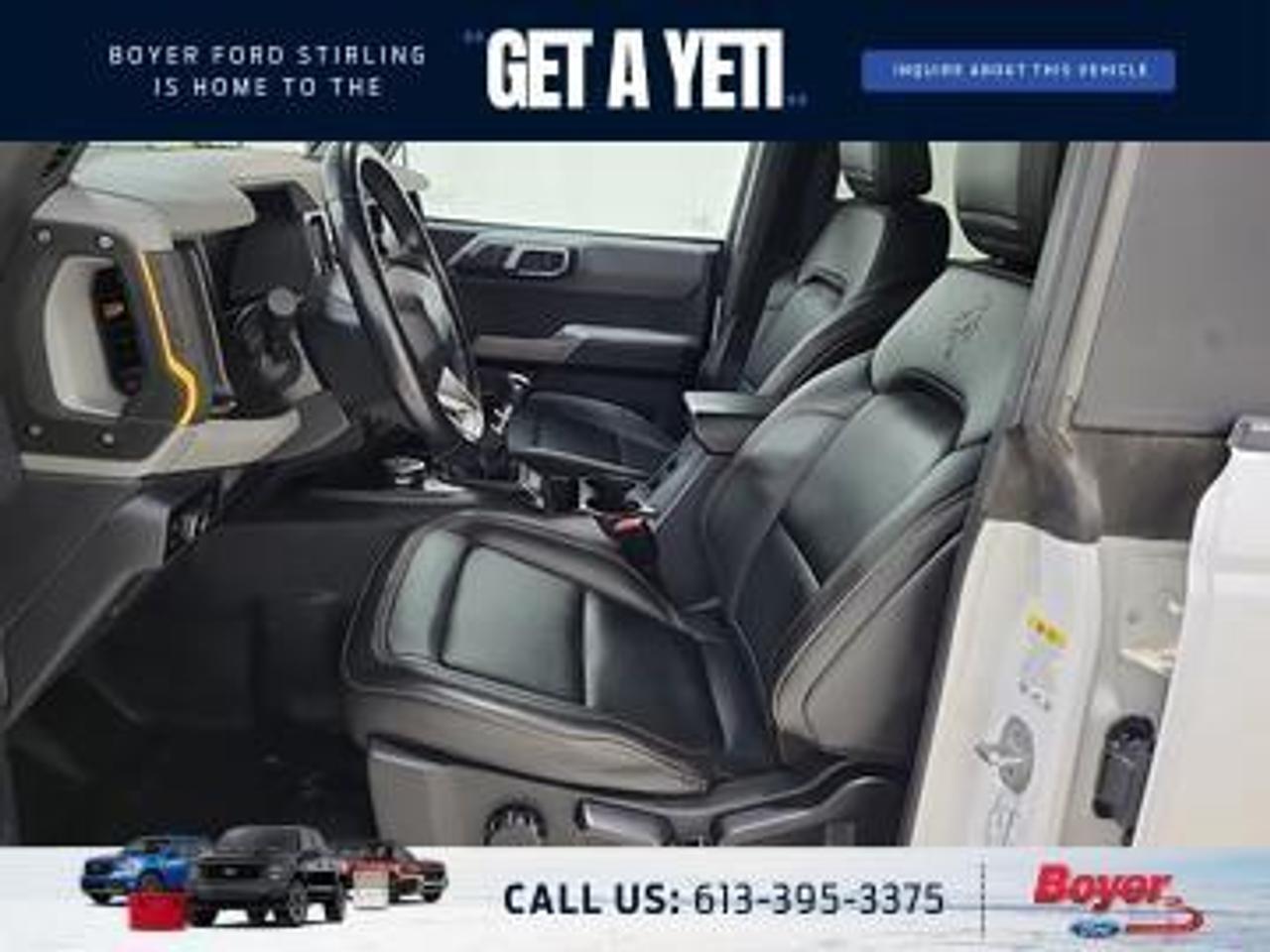 2023 Ford Bronco Badlands MANUAL 7 SPEED, RARE, LOADED! Photo2