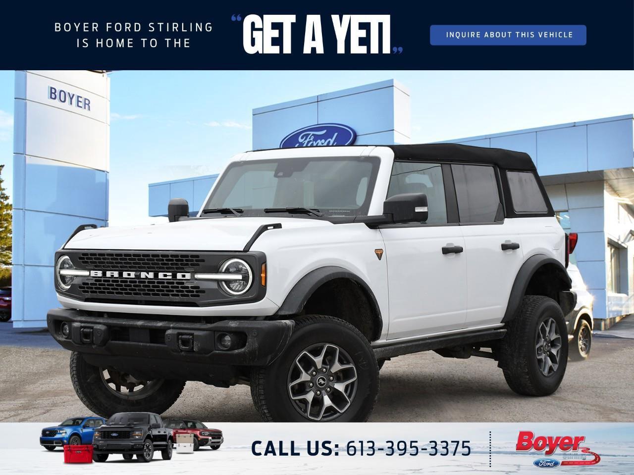 2023 Ford Bronco Badlands MANUAL 7 SPEED, RARE, LOADED! Photo