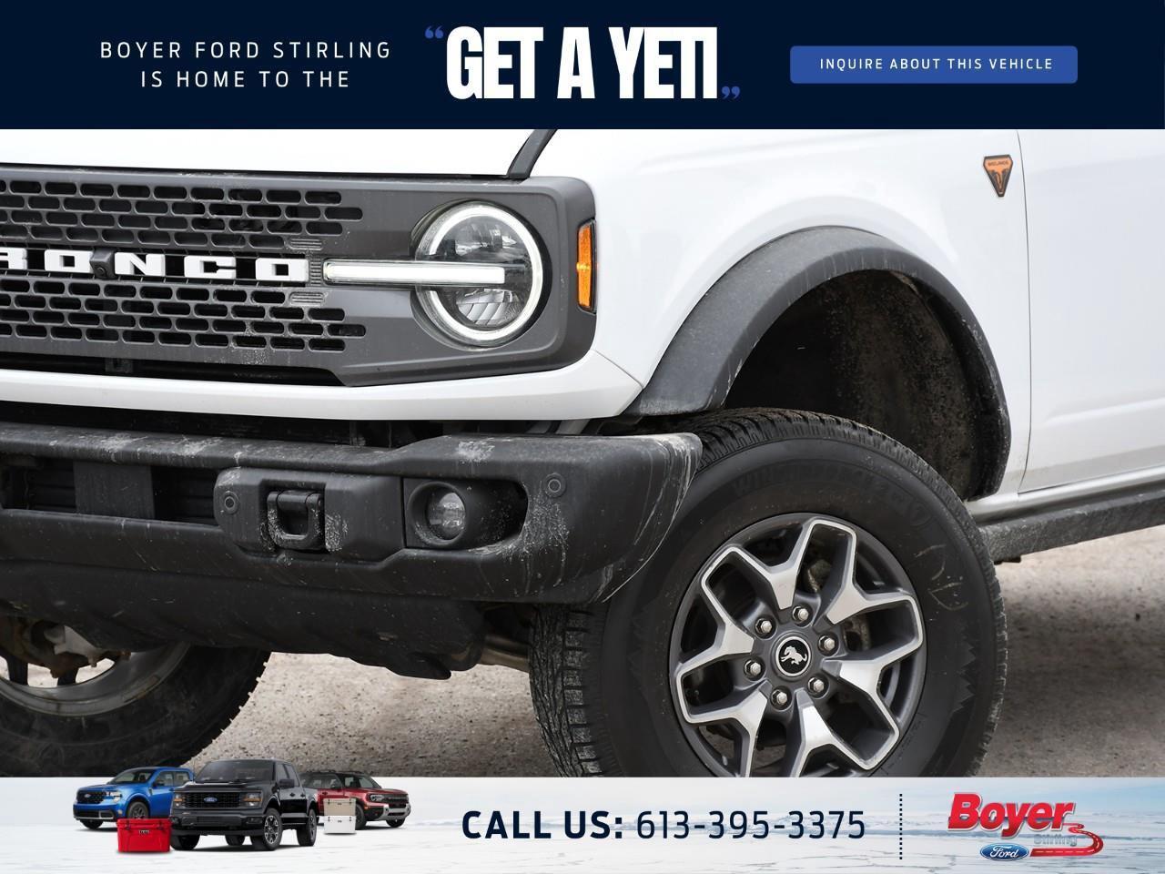 2023 Ford Bronco Badlands MANUAL 7 SPEED, RARE, LOADED! Photo