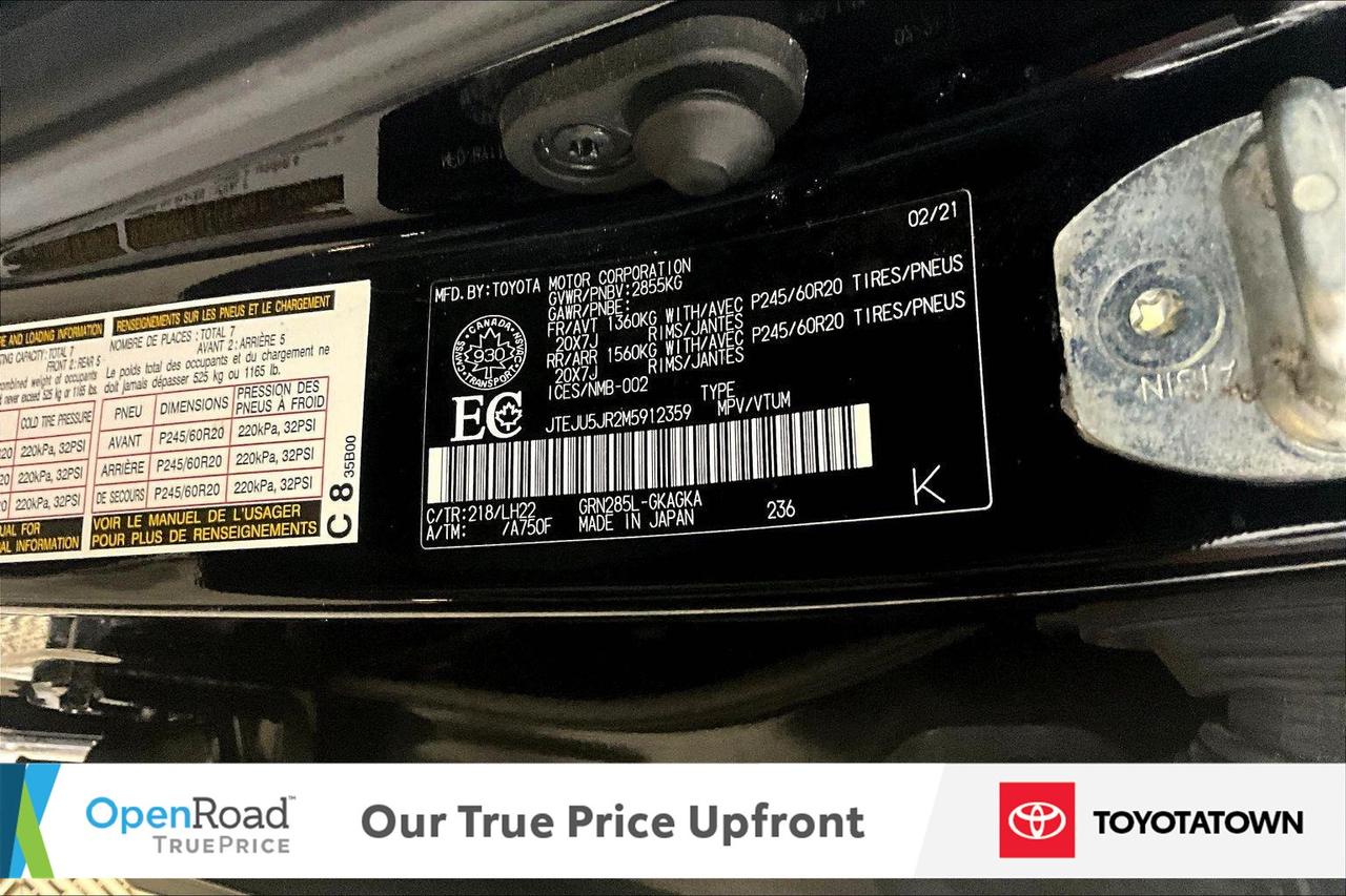 2021 Toyota 4Runner NIGHTSHADE! LOADED! ELIGIBLE FOR OPEN ROAD LEASING Photo