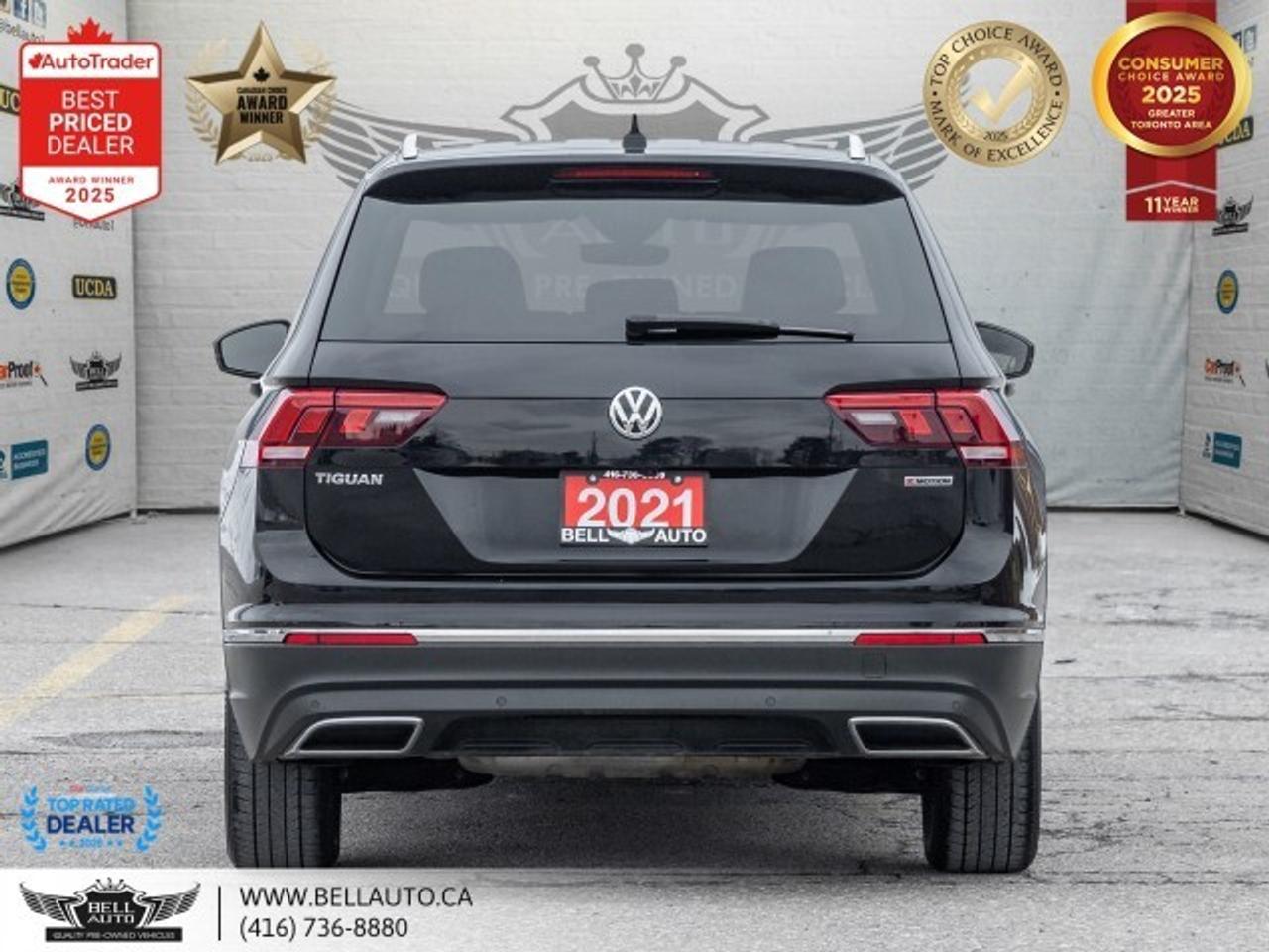 2021 Volkswagen Tiguan Highline   4Motion   NAVI   B.CAM   PANO   FENDERA Photo