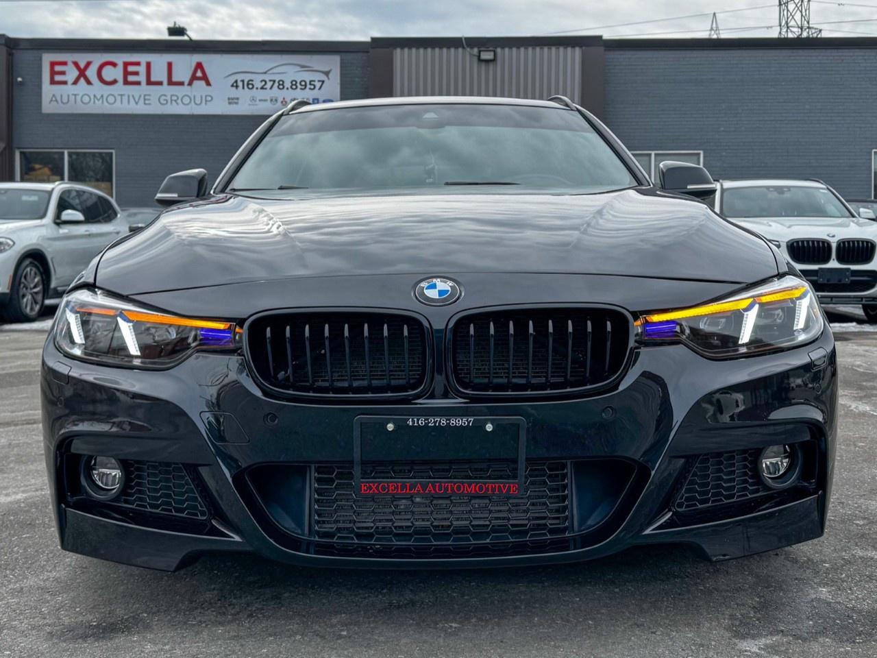 2015 BMW 3 Series RARE Diesel Wagon/blind spot/forward collision/heated seats/heated steering wheel Photo2