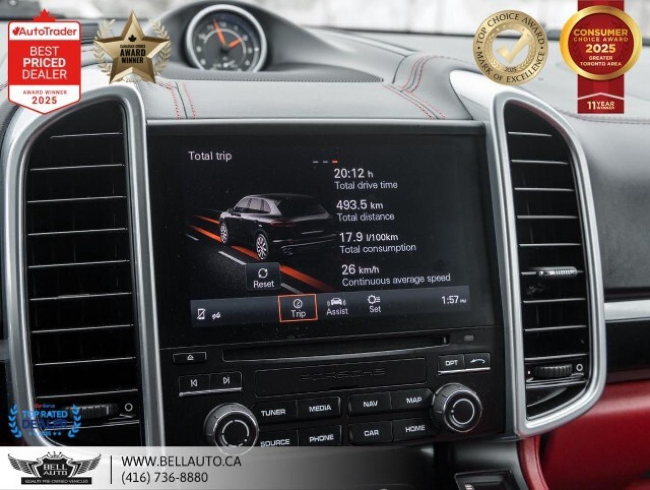 2017 Porsche Cayenne Platinum Edition   REDLTHR   BOSE   NAVI   360CAM Photo