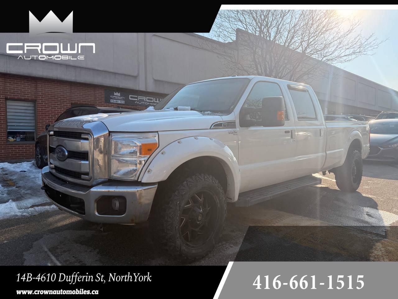 2015 Ford F-350 4WD Crew Cab 172 XL, LARIAT, LEATHER, SUNROOF Photo