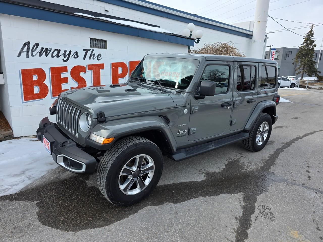 2021 Jeep WRANGLER UNLIMITED Sahara 4dr 4x4 Photo3