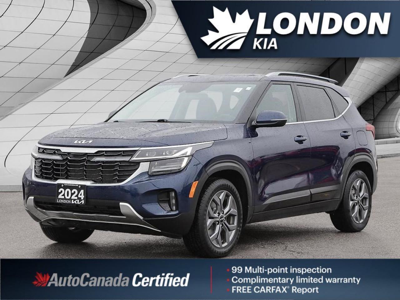 2024 Kia Seltos EX   AWD   Leather   Sunroof   Apple CarPlay   Hea Photo0