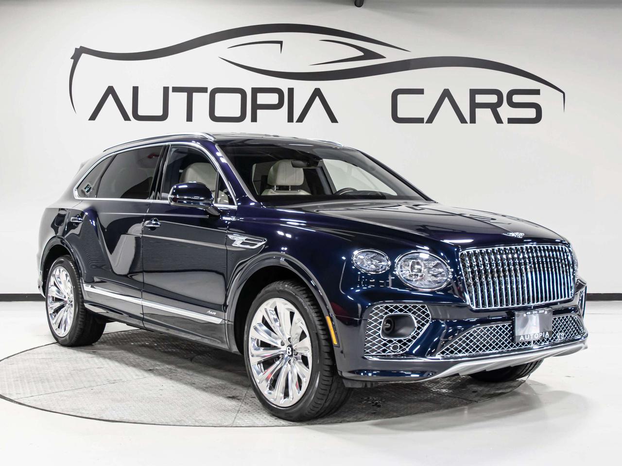 2023 Bentley Bentayga AZURE EWB HEADS UP REAR DVD BLIND SPOTS NAVI Photo2