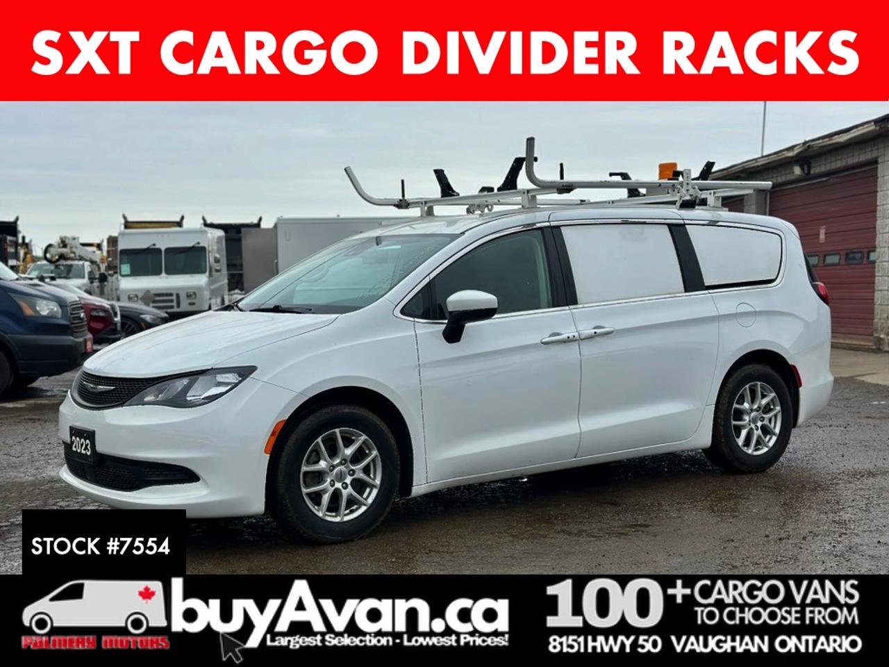 2023 Chrysler Grand Caravan CARGO VAN + Divider Racks Photo0