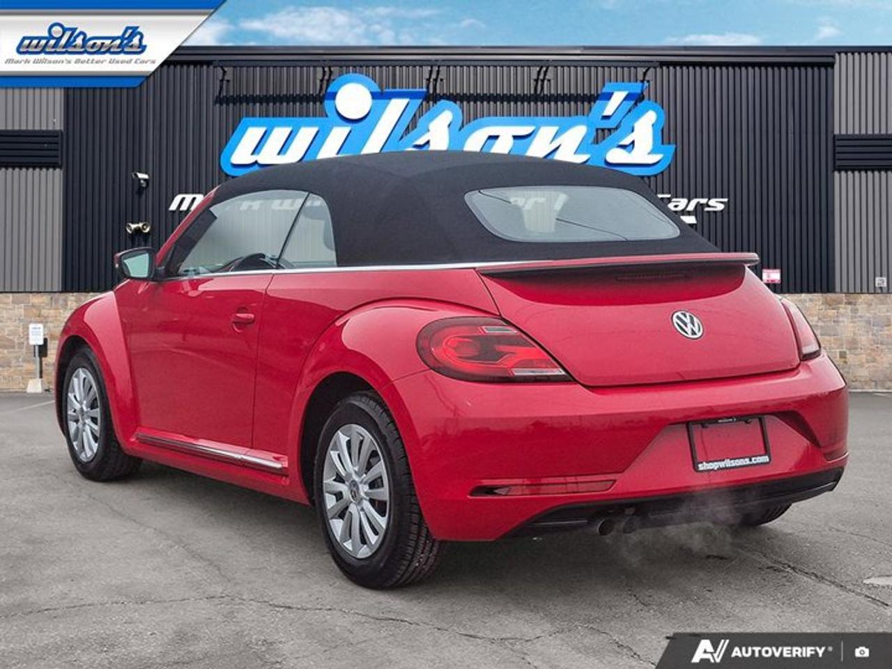 2018 Volkswagen Beetle Convertible Trendline | Heated Seats | CarPlay + Android | CD Player! | Rear Camera | and More ! Photo2