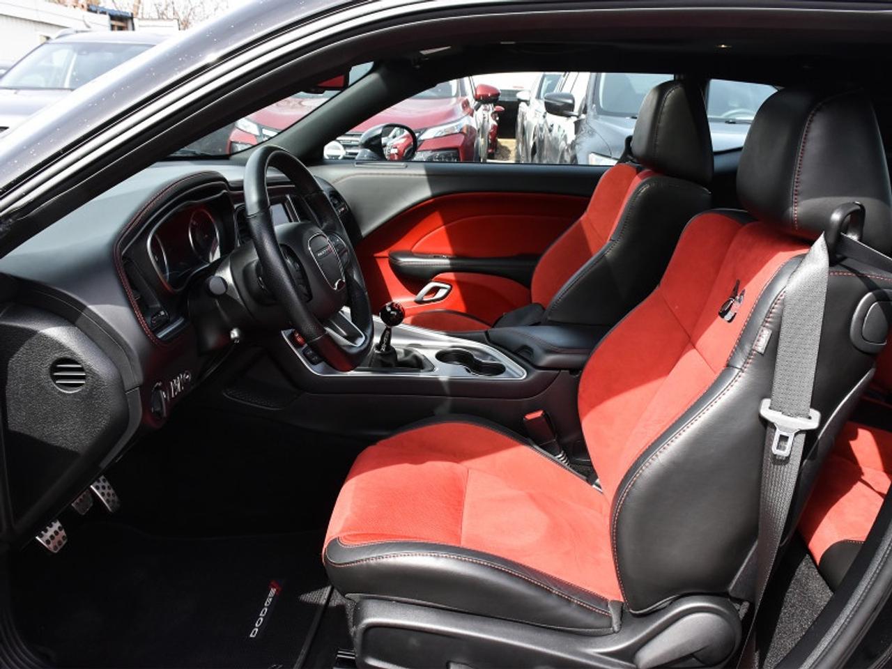 2021 Dodge Challenger Scat Pack 392 Widebody   485 HP   Manual   6.4L Hemi   Red Seats   Carplay   Android Auto Photo
