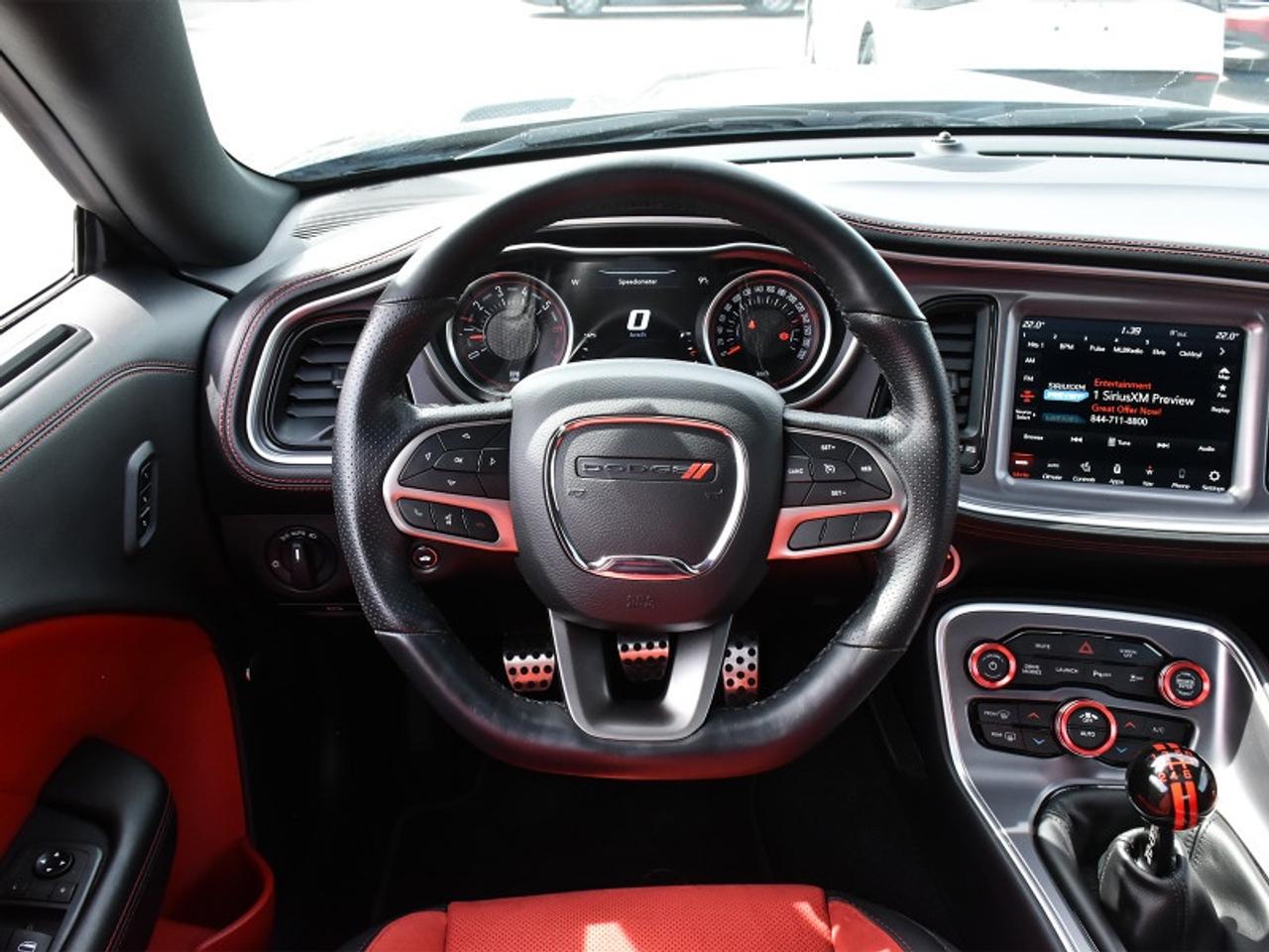 2021 Dodge Challenger Scat Pack 392 Widebody   485 HP   Manual   6.4L Hemi   Red Seats   Carplay   Android Auto Photo