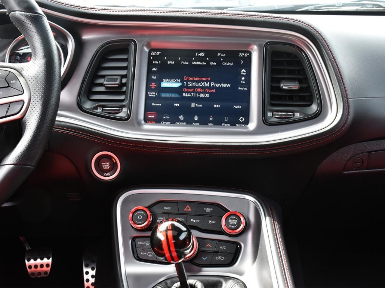 2021 Dodge Challenger Scat Pack 392 Widebody   485 HP   Manual   6.4L Hemi   Red Seats   Carplay   Android Auto Photo
