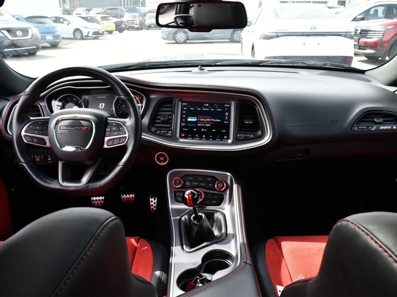 2021 Dodge Challenger Scat Pack 392 Widebody   485 HP   Manual   6.4L Hemi   Red Seats   Carplay   Android Auto Photo