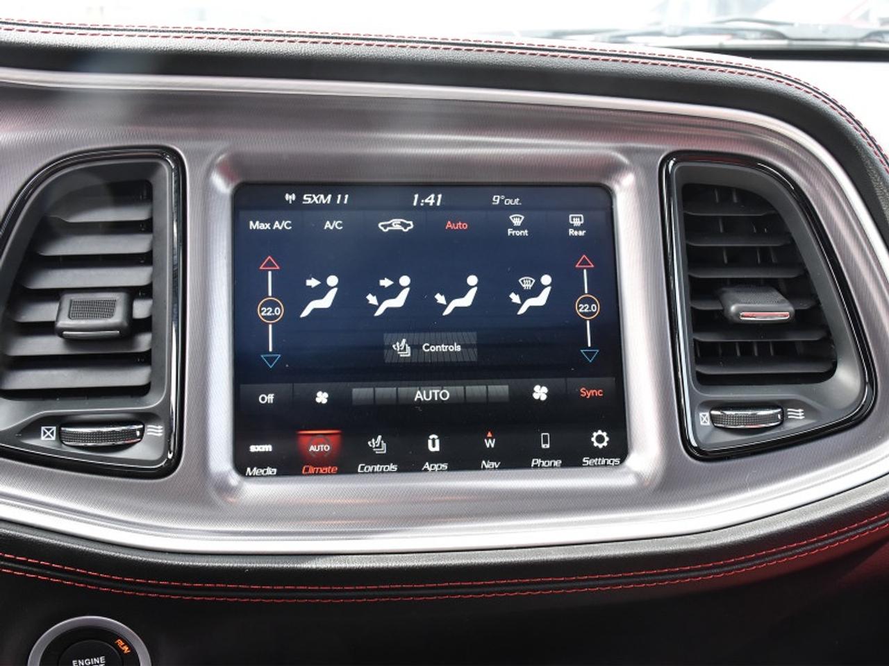 2021 Dodge Challenger Scat Pack 392 Widebody   485 HP   Manual   6.4L Hemi   Red Seats   Carplay   Android Auto Photo