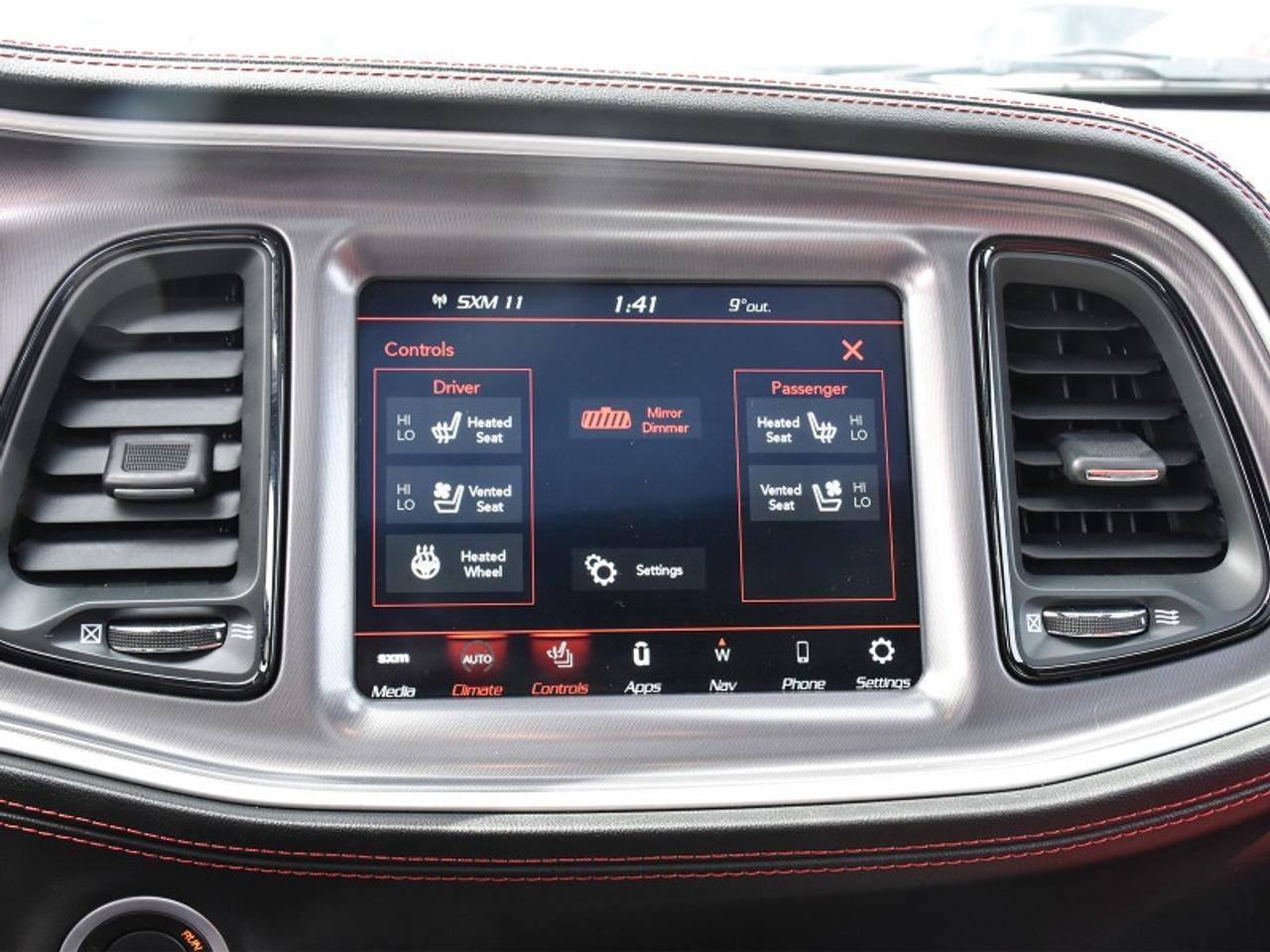 2021 Dodge Challenger Scat Pack 392 Widebody   485 HP   Manual   6.4L Hemi   Red Seats   Carplay   Android Auto Photo