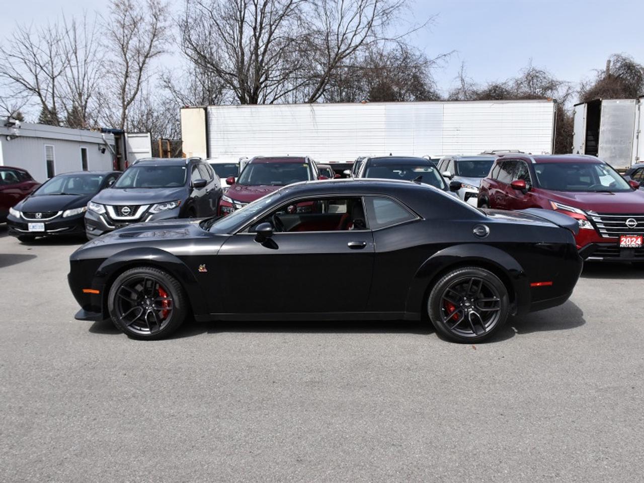 2021 Dodge Challenger Scat Pack 392 Widebody   485 HP   Manual   6.4L Hemi   Red Seats   Carplay   Android Auto Photo