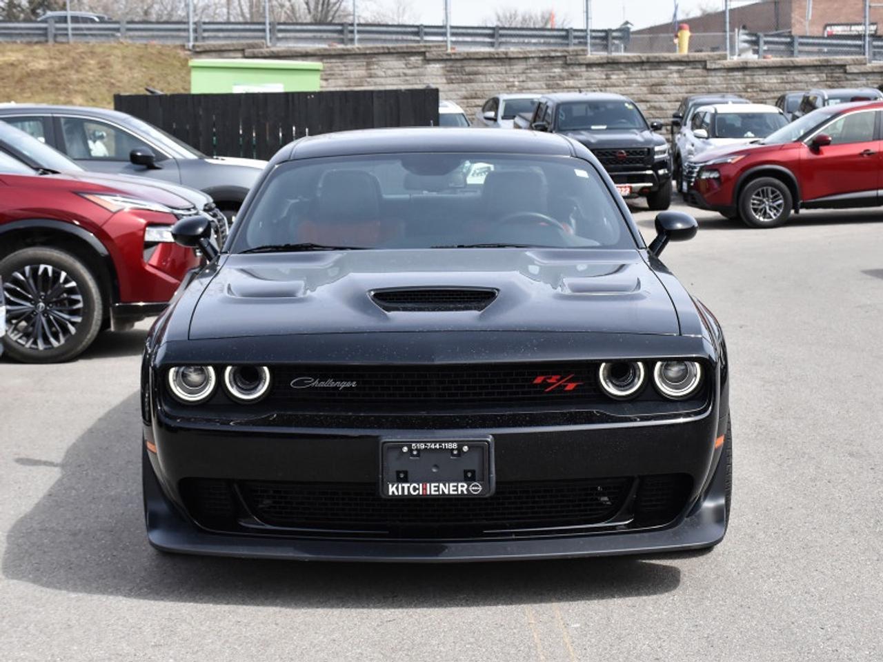 2021 Dodge Challenger Scat Pack 392 Widebody   485 HP   Manual   6.4L Hemi   Red Seats   Carplay   Android Auto Photo