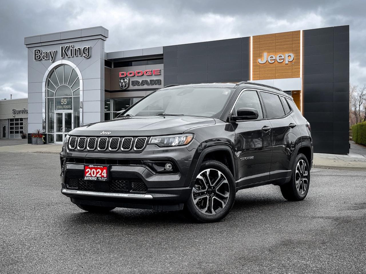 2024 Jeep Compass Limited   BLINDSPOT   LANE KEEP   REMOTE START   H Photo0