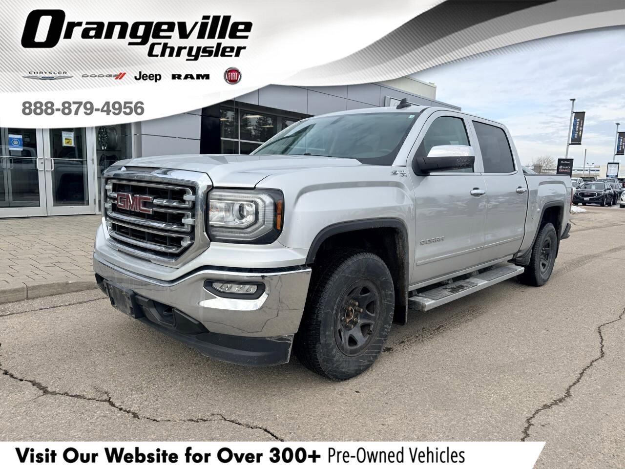 2018 GMC Sierra 1500 SLTSLT, 5.3L V8, 4X4, ALLOYS, LEATHER, CERTIFIED A Photo0