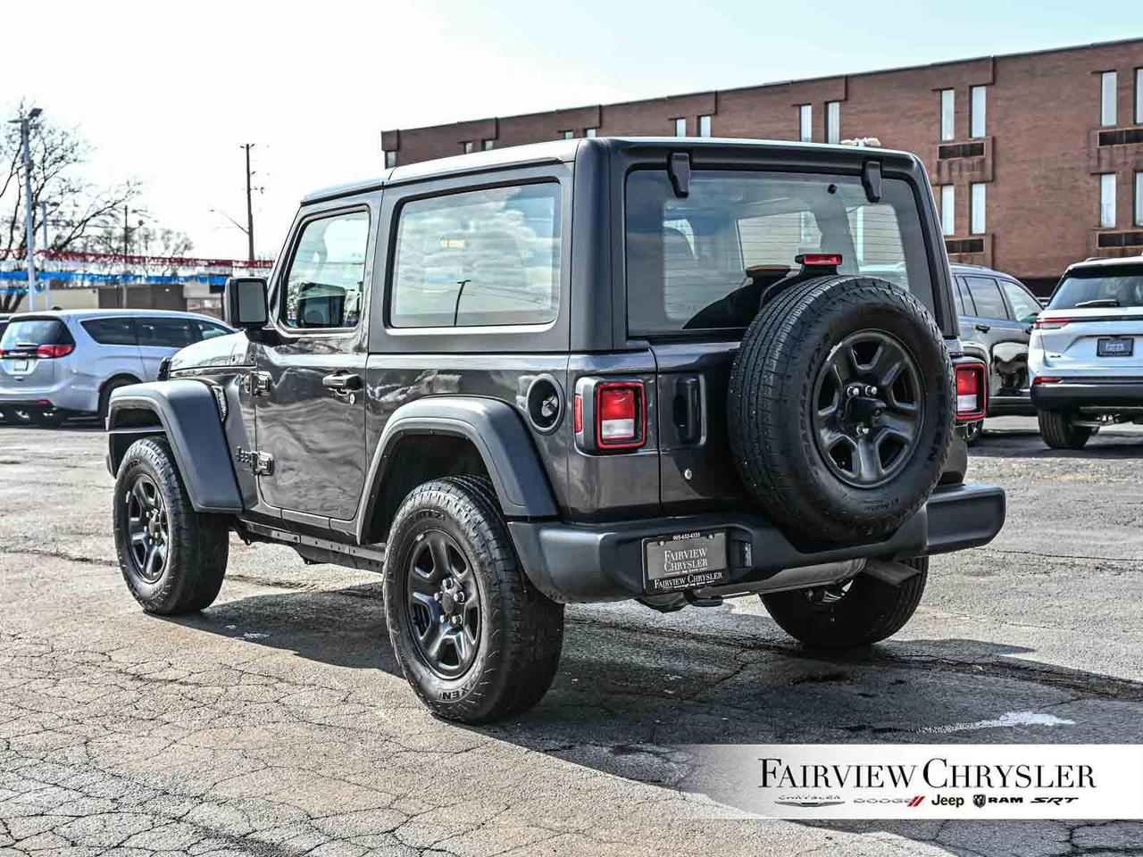 2024 Jeep Wrangler Sport BLACK HARD TOP   CARPLAY   12.3 SCREEN   DUA Photo3