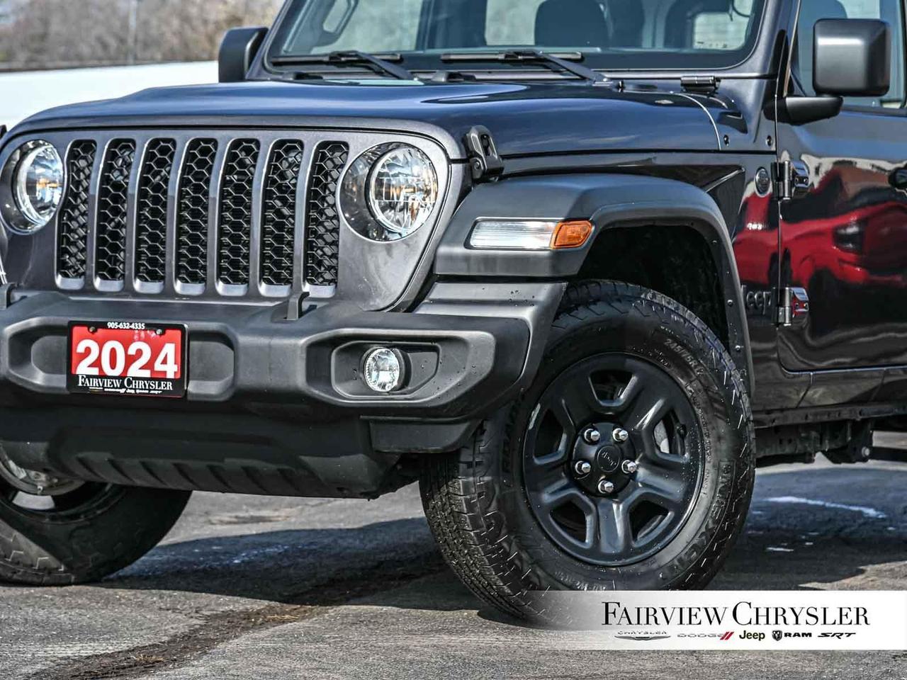 2024 Jeep Wrangler Sport BLACK HARD TOP   CARPLAY   12.3 SCREEN   DUA Photo